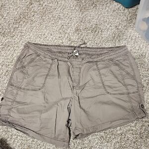 Women's Brown Casual Shorts